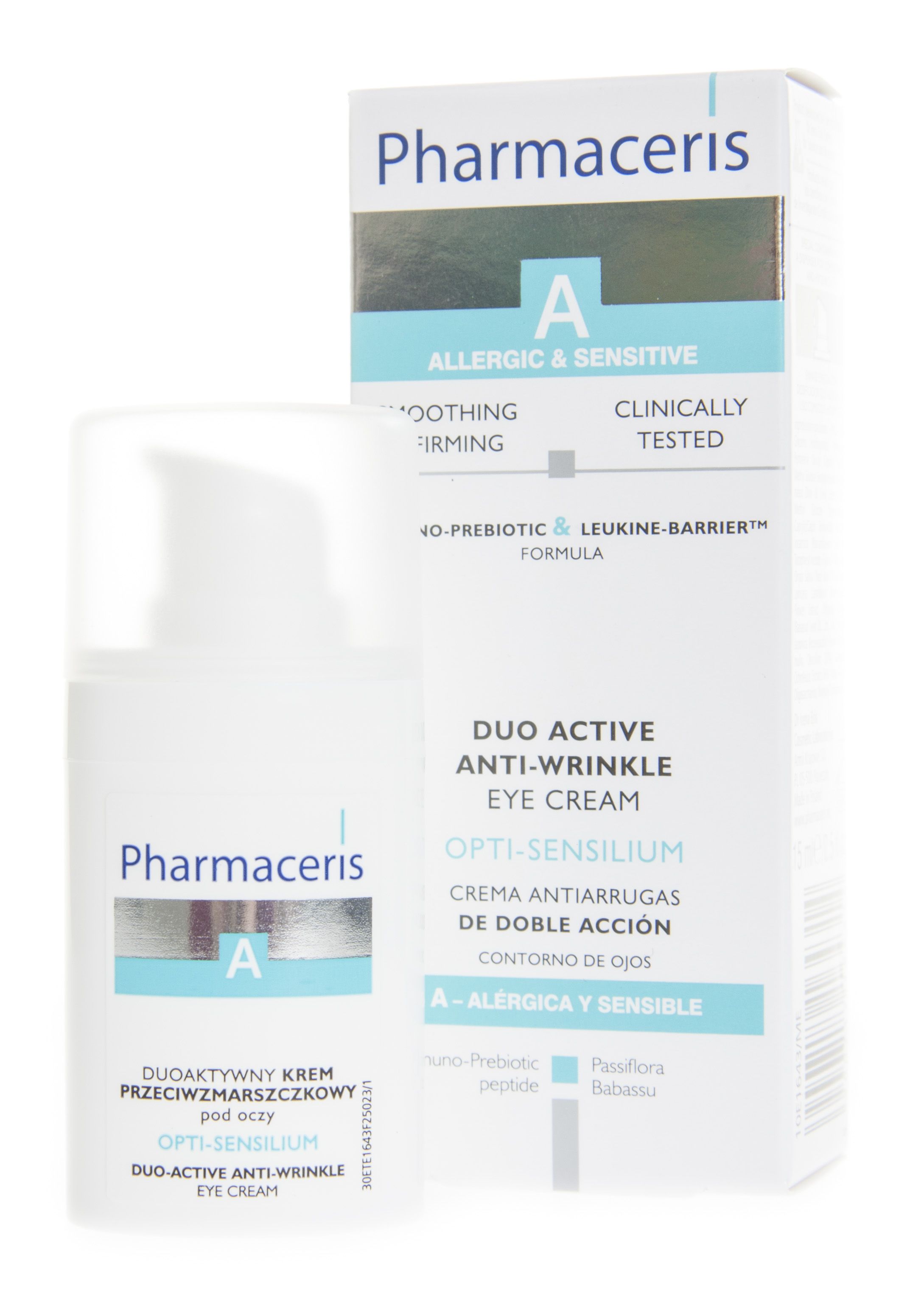 PHARMACERIS A OPTI-SENSILIUM DUO-ACTIV SILMAKREEM SPF10 15ML - Tootepilt 2