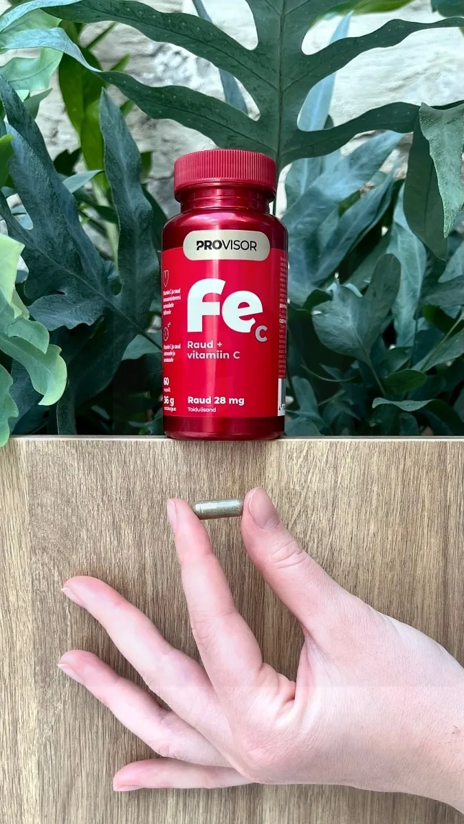 PROVISOR RAUD 28 MG + VITAMIIN C N60 - Tootepilt 2