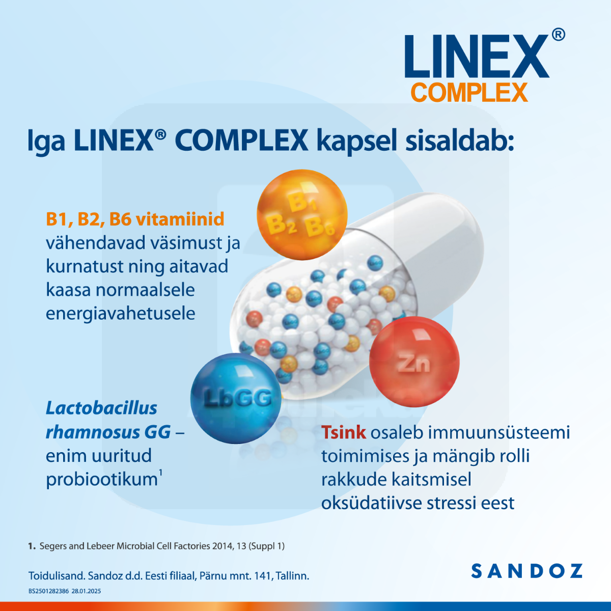 LINEX COMPLEX KAPSLID N14 - Tootepilt 2