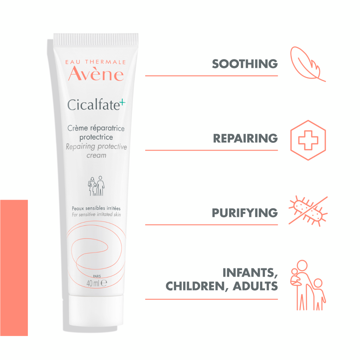 AVENE CICALFATE+ KREEM TAASTAV 40ML - Tootepilt 2