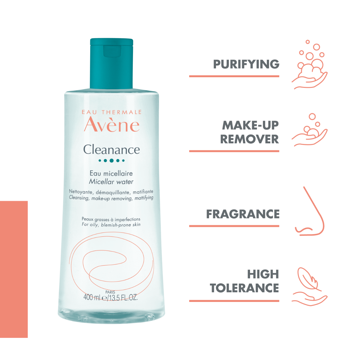 AVENE CLEANANCE MICELLAR PUHASTUSVESI 400ML