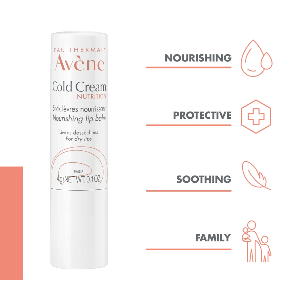 AVENE COLD CREAM HUULEPALSAM TOITEV 4G - Tootepilt 2