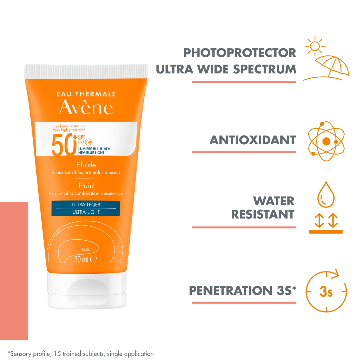 AVENE SUN PÄIKESEKAITSEEMULSIOON SPF50+ 50ML - Tootepilt 2