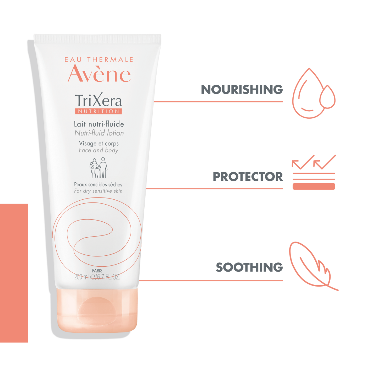 AVENE TRIXERA NUTRITION IHUPIIM KUIVALE NAHALE 200ML