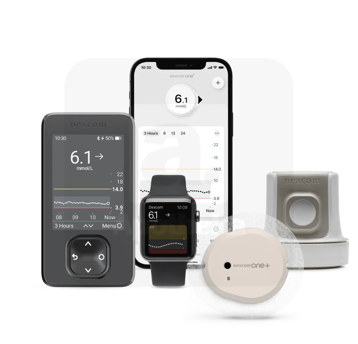 DEXCOM ONE+ KOMPLEKT (SENSOR+SAATJA) - Tootepilt 4