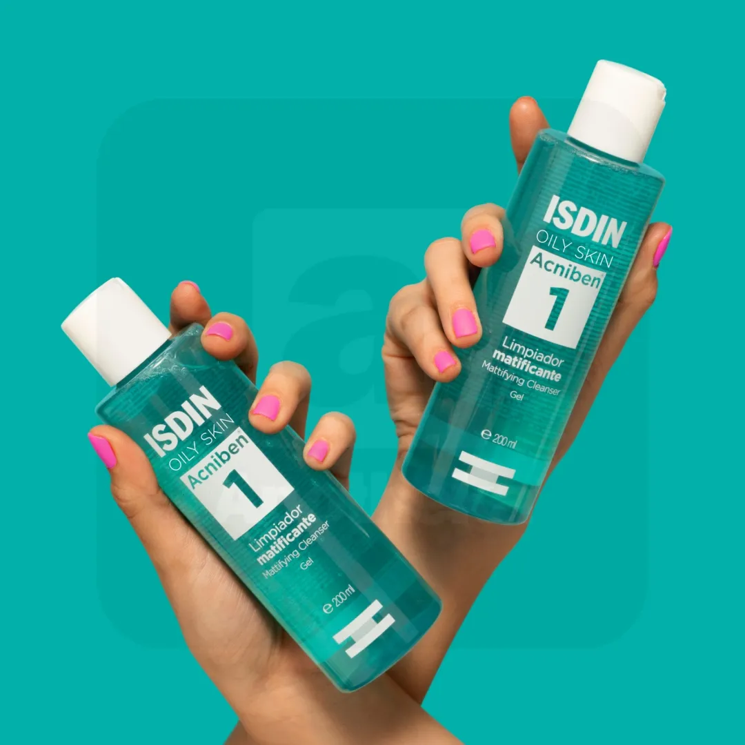ISDIN ACNIBEN NÄOPESUGEEL 200ML - Tootepilt 4