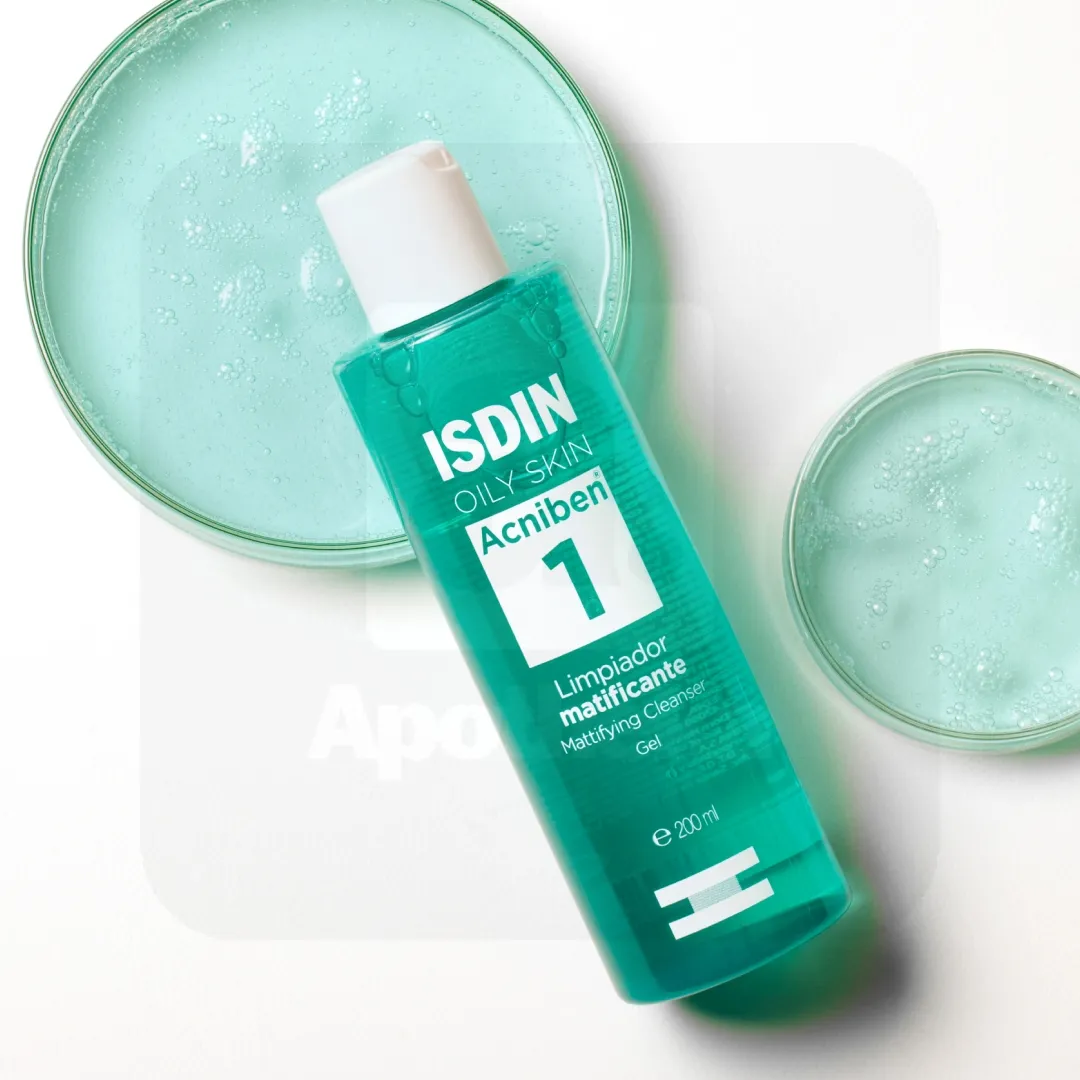 ISDIN ACNIBEN NÄOPESUGEEL 200ML - Tootepilt 2