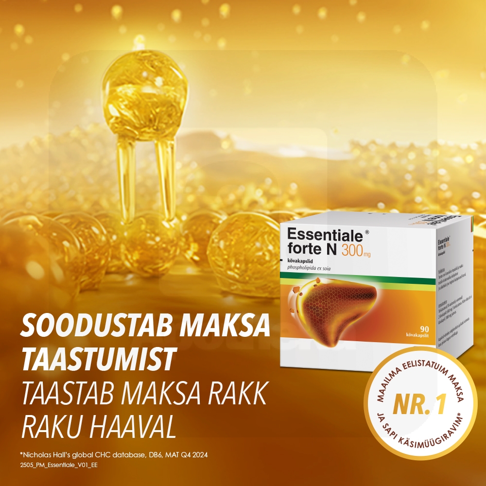 ESSENTIALE FORTE N CAPS 300MG N90 - Tootepilt 4