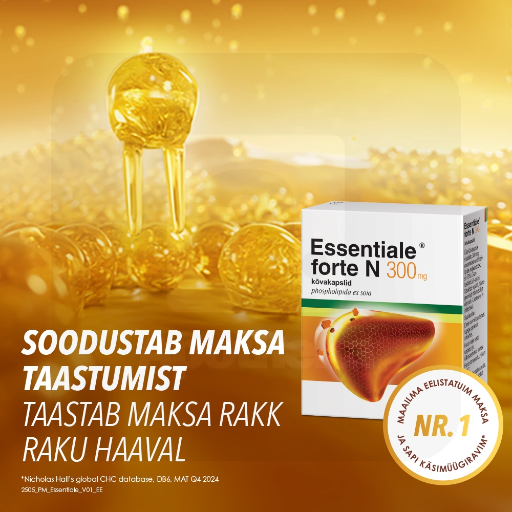 ESSENTIALE FORTE N CAPS 300MG N30 - Tootepilt 5