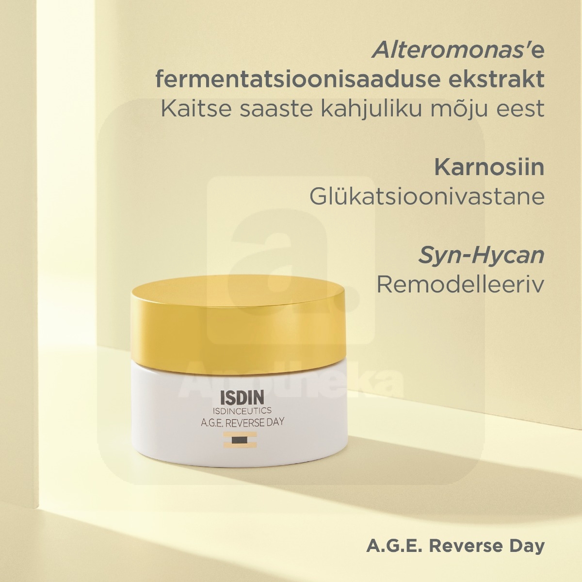ISDIN A.G.E. REVERSE DAY NÄOKREEM VANANEMISVASTANE 50ML - Tootepilt 2