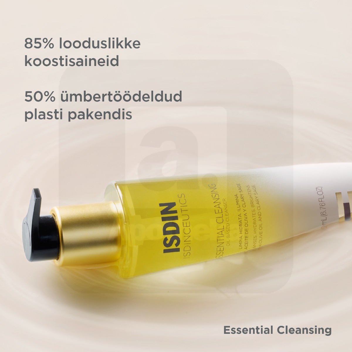 ISDIN NÄOPUHASTUSÕLI 200ML - Tootepilt 3