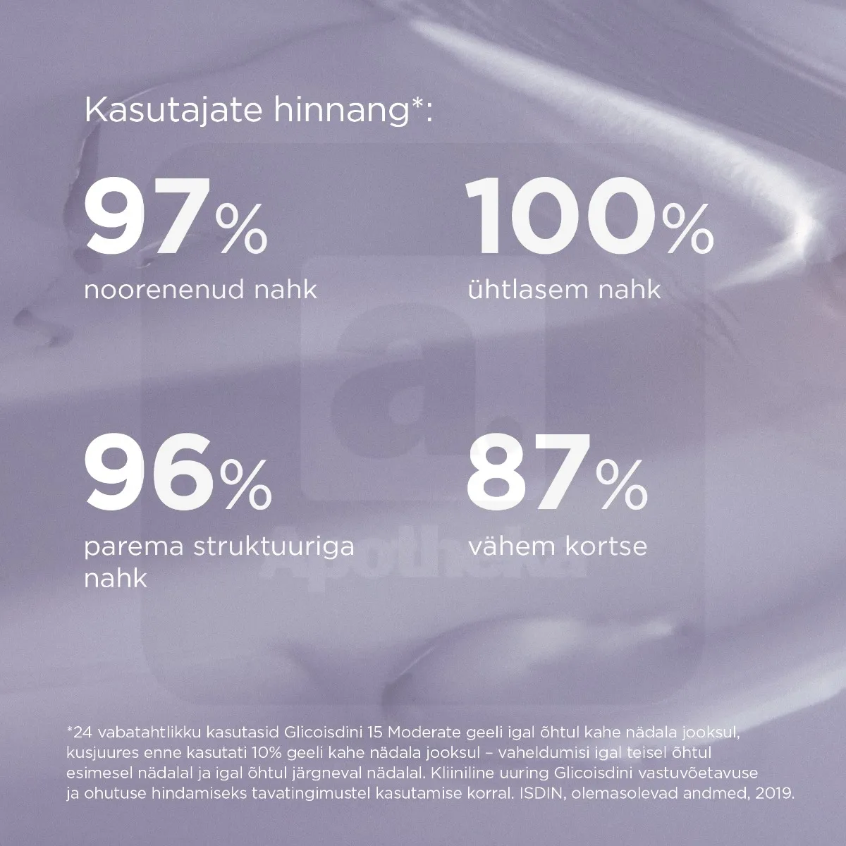 ISDIN GLICOISDIN 15 KOORIV GEEL GLÜKOOLHAPPEGA 50G - Tootepilt 5