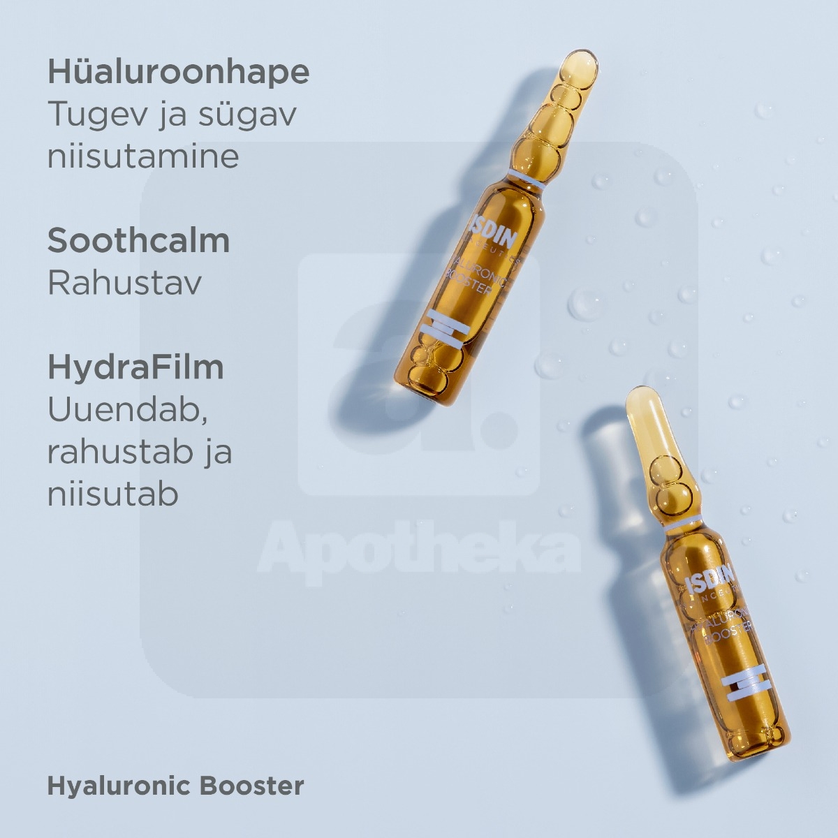 ISDIN AMPULLID HÜALUROONHAPPEGA 2ML N10 - Tootepilt 2