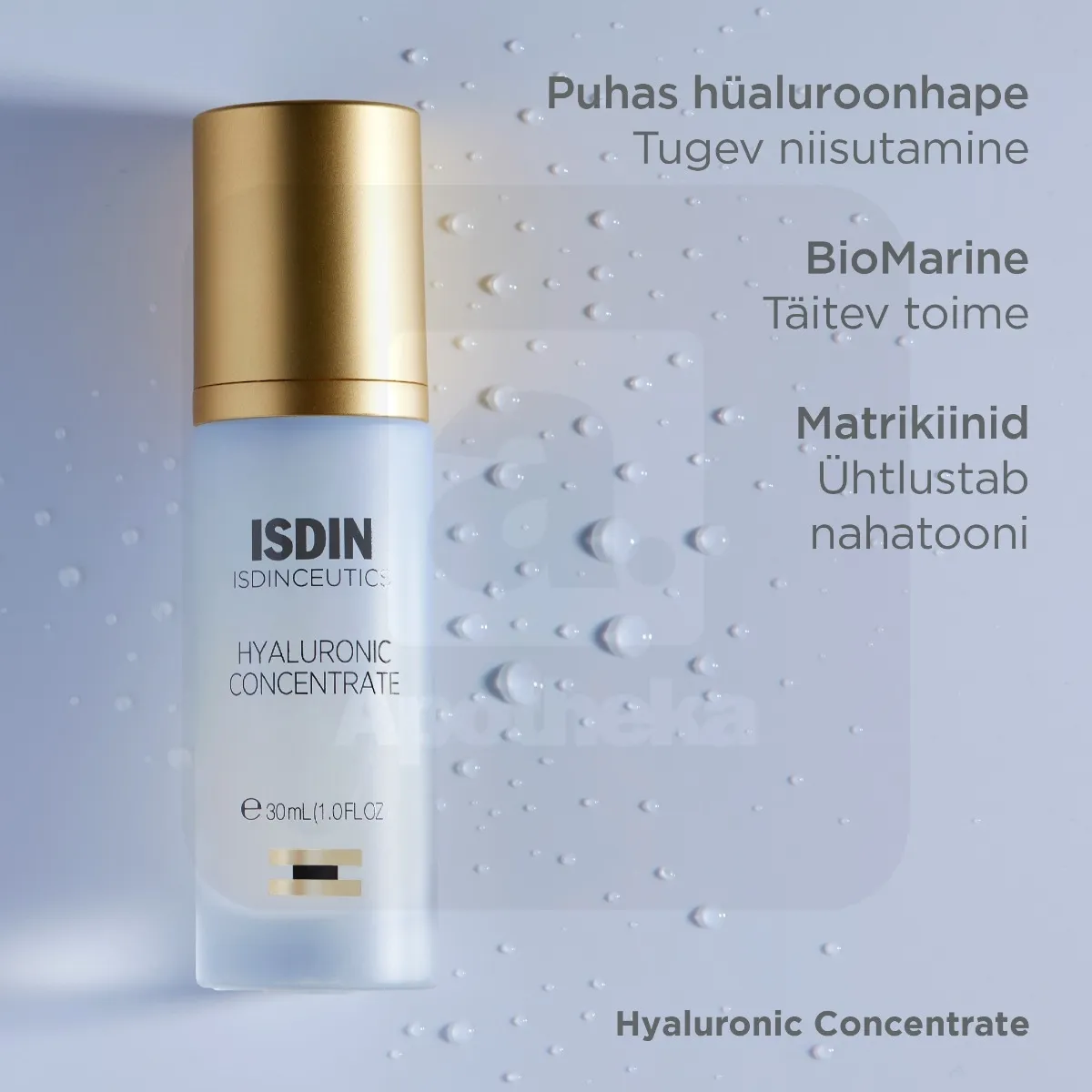 ISDIN NÄOSEERUM HÜALUROONHAPPEGA 30ML - Tootepilt 3
