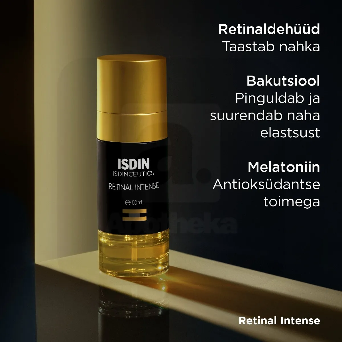 ISDIN RETINAL INTENSE NÄOSEERUM 50ML - Tootepilt 5
