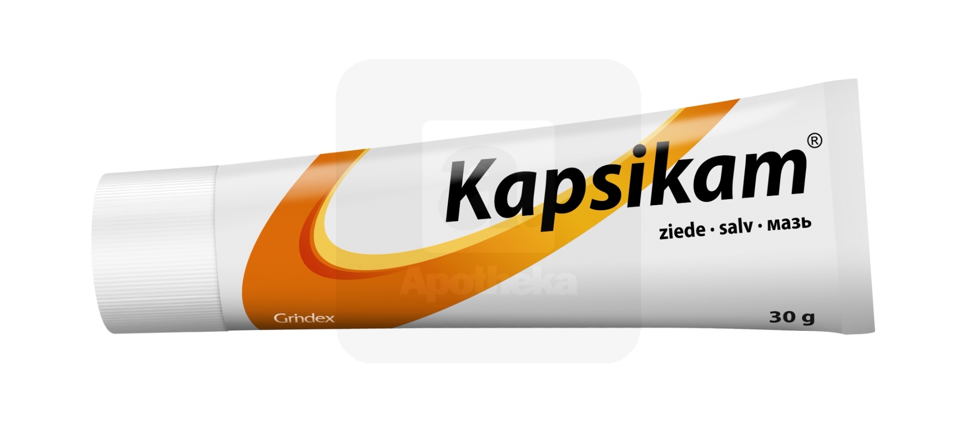 KAPSIKAM SALV 20MG+2MG+30MG+30MG+50MG/G 30G - Tootepilt 2