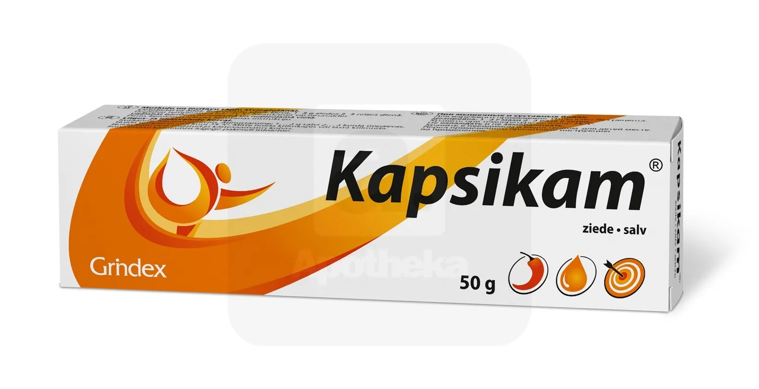 KAPSIKAM SALV 20MG+2MG+30MG+30MG+50MG/G 50G - Tootepilt 2