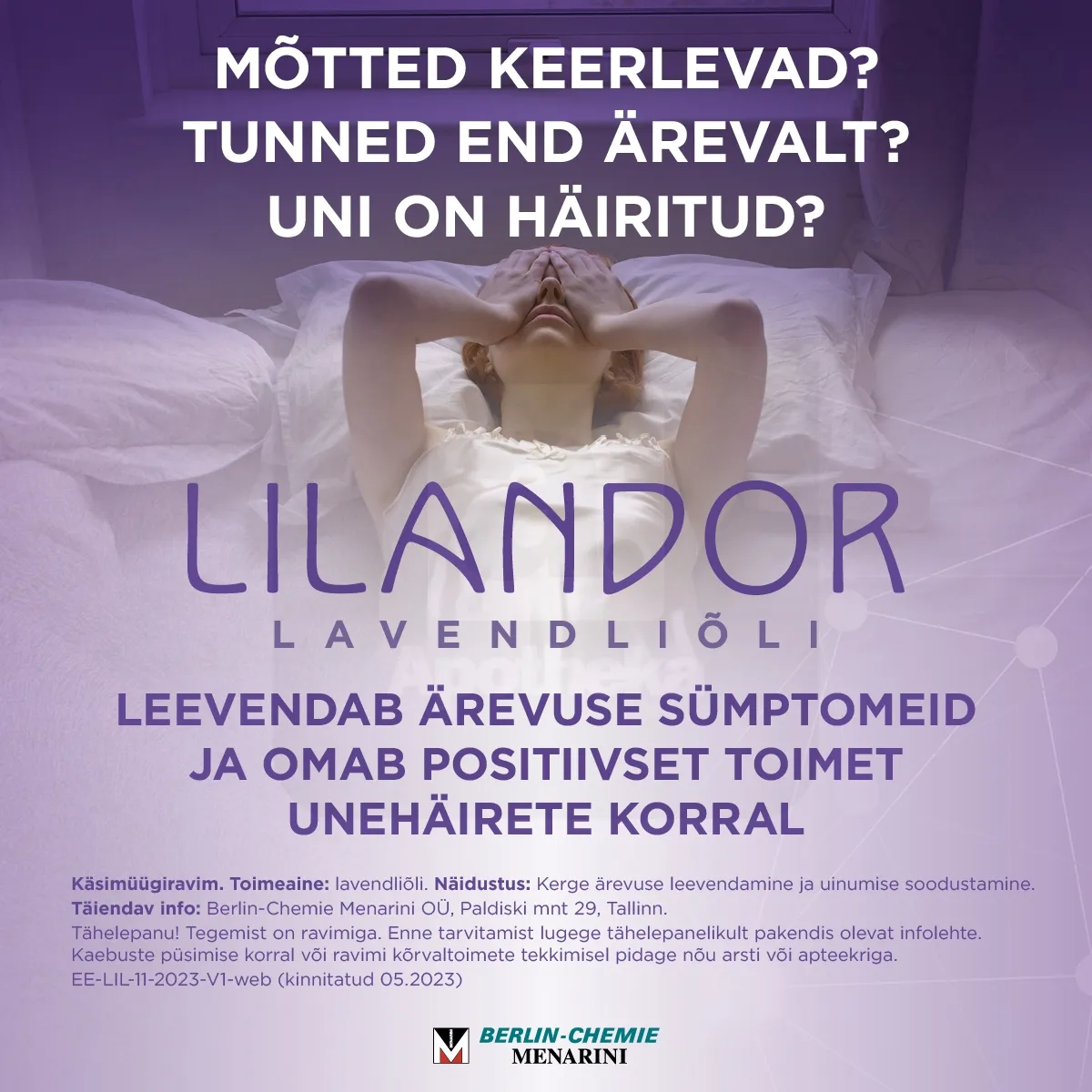 LILANDOR PEHMEKAPSEL 80MG N14 - Tootepilt 2