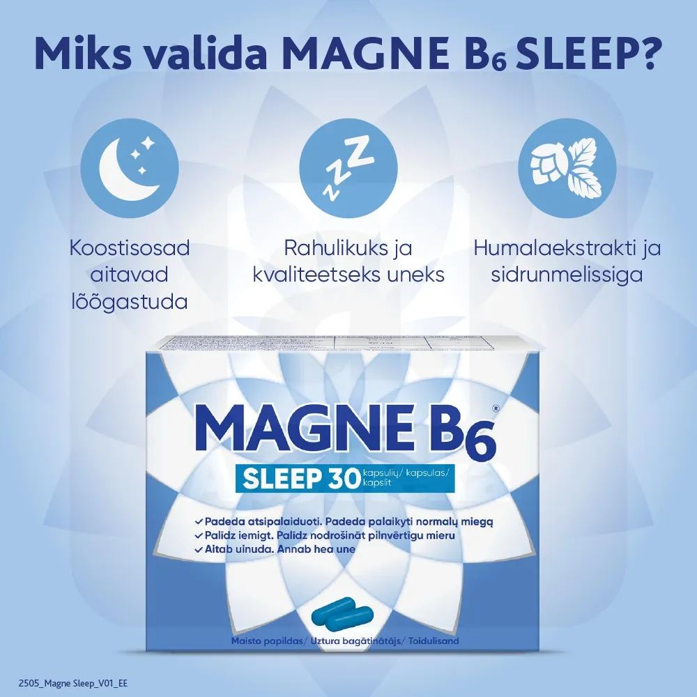 MAGNE B6 SLEEP KAPSLID N30 - Tootepilt 3