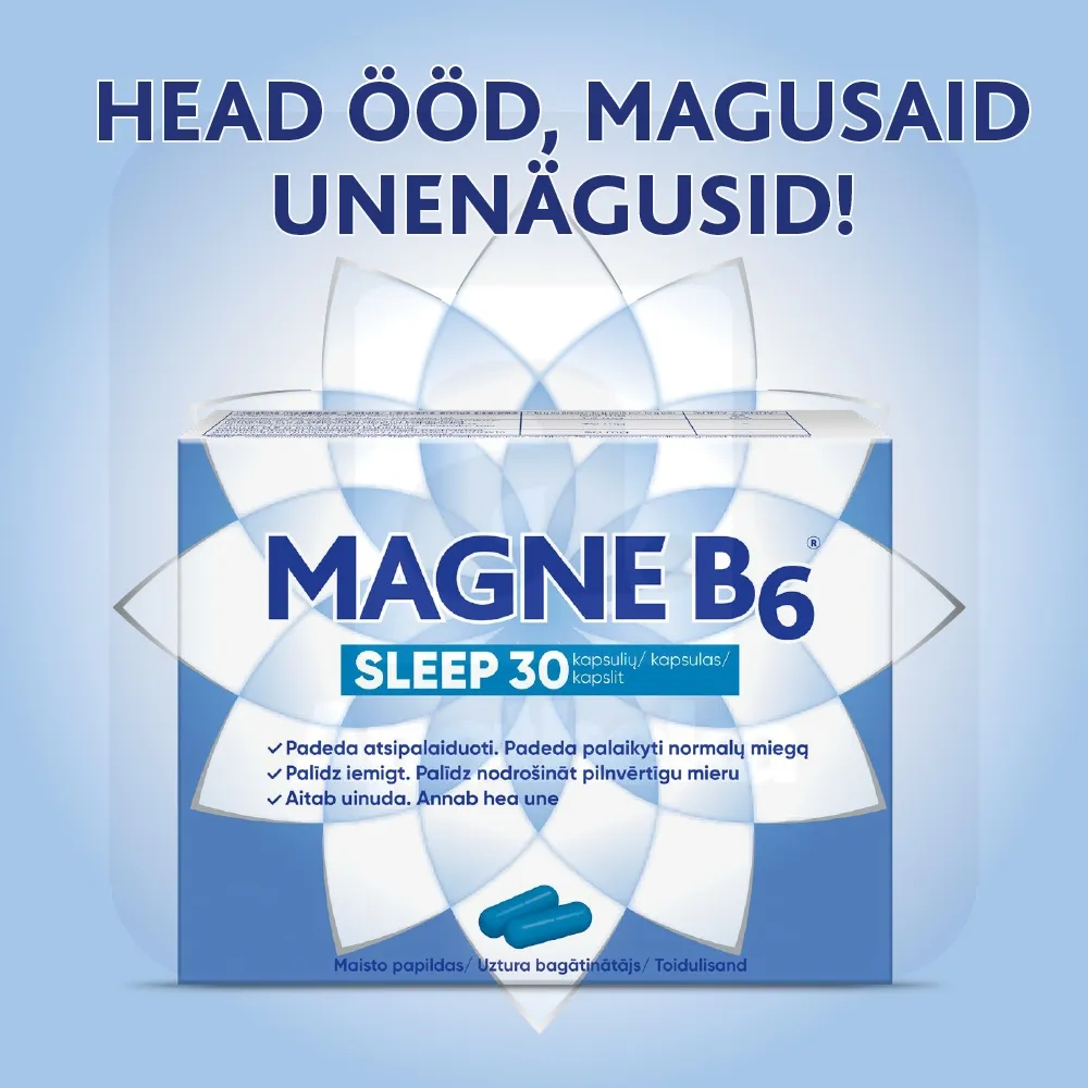 MAGNE B6 SLEEP KAPSLID N30 - Tootepilt 2