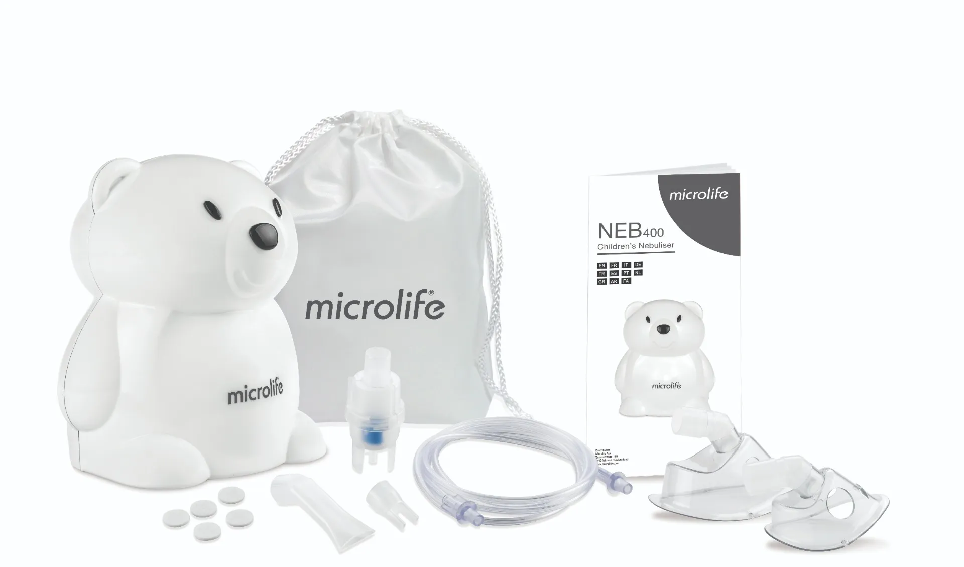 KOMPRESSOR-NEBULISAATOR NEB 400 MICROLIFE LASTELE - Tootepilt 3