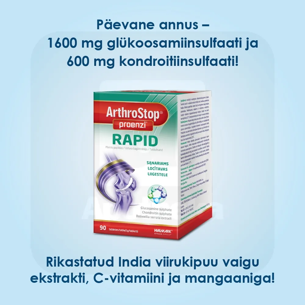 PROENZI ARTHROSTOP RAPID TBL N90 - Tootepilt 2