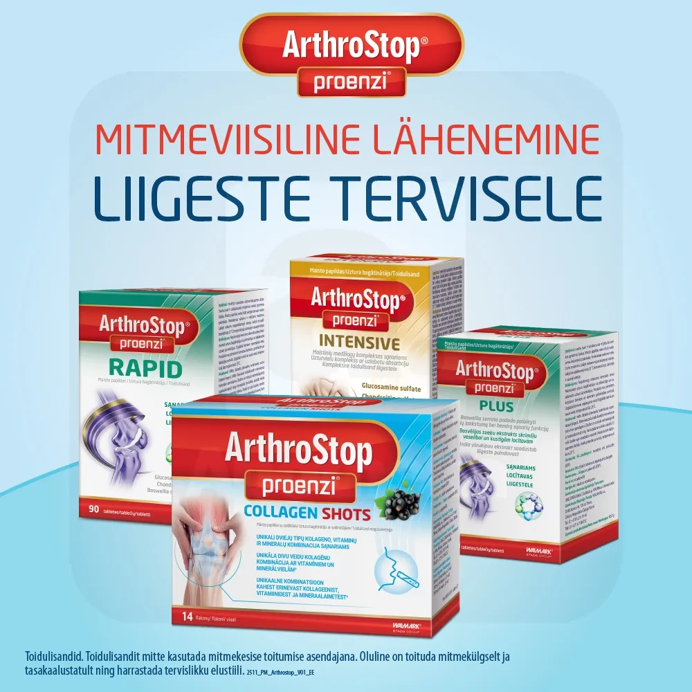PROENZI ARTHROSTOP INTENSIVE TBL N30 - Tootepilt 4