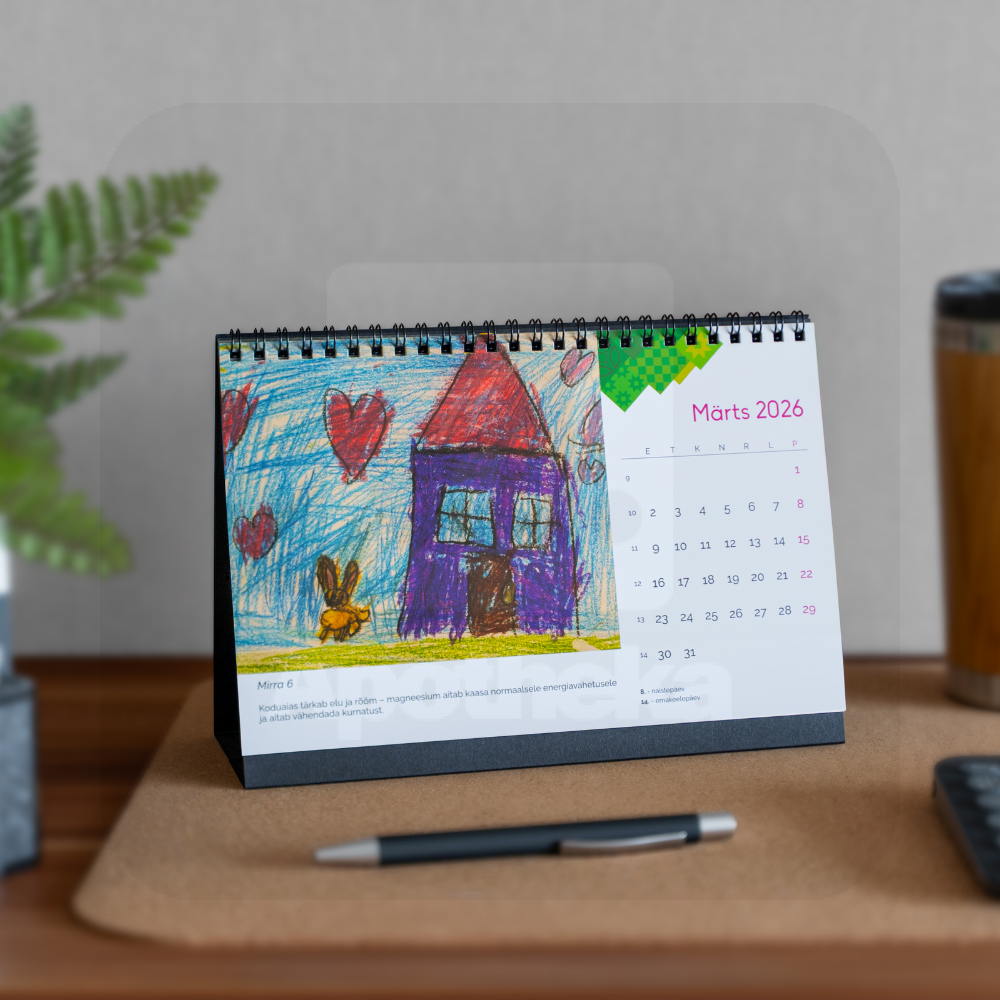 RÕÕM LAUAKALENDER 2026 - Tootepilt 5