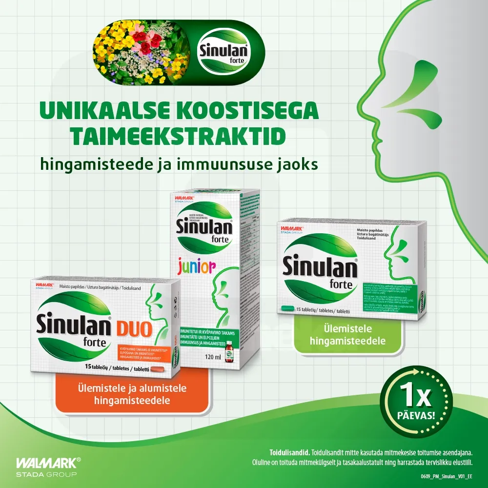 SINULAN FORTE JUNIOR 120ML - Tootepilt 2