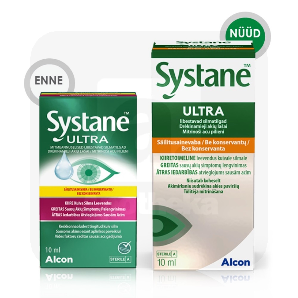 SYSTANE ULTRA SÄILITUSAINETA NIISUTAVAD SILMATILGAD 10ML - Tootepilt 5