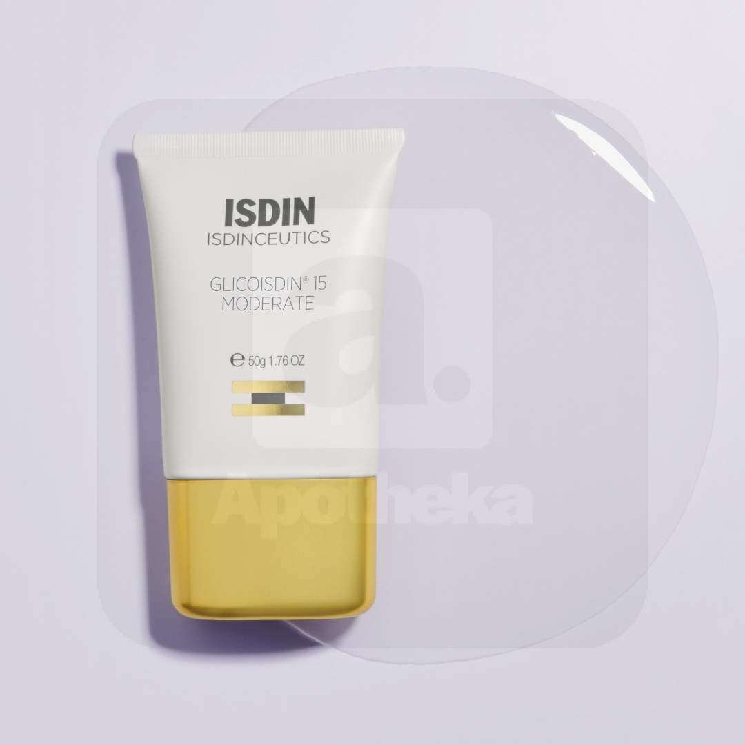 ISDIN GLICOISDIN 15 KOORIV GEEL GLÜKOOLHAPPEGA 50G - Tootepilt 3