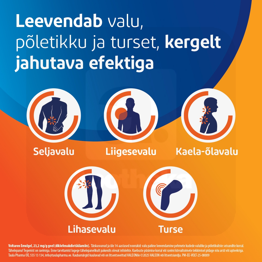 VOLTAREN EMULGEL GEEL 23,2MG/G 100G - Tootepilt 4