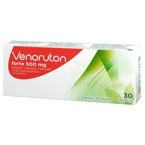 Product image of VENORUTON FORTE TBL 500MG N30