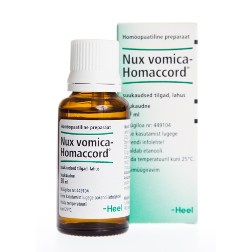 Product image of NUX VOMICA-HOMACCORD SUUKAUDSED TILGAD 30ML
