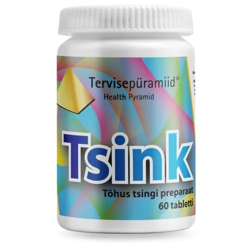Product image of TERVISEPÜRAMIID TSINK TBL 25MG N60