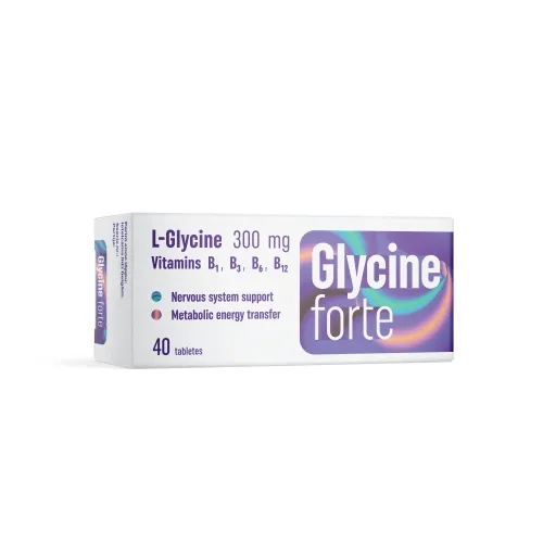 Product image of L-GLYTSINE FORTE 300MG TBL N40