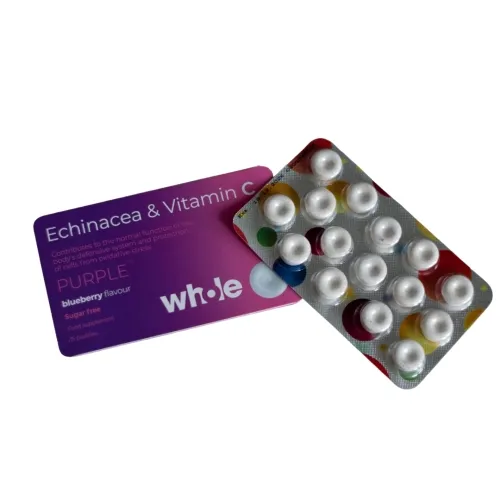Product image of WHOLE VITAMIINI PASTILLID SIILIKÜBAR JA C-VITAMIIN N15