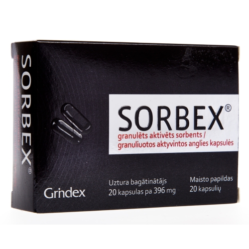 Product image of SORBEX CAPS 396MG N20