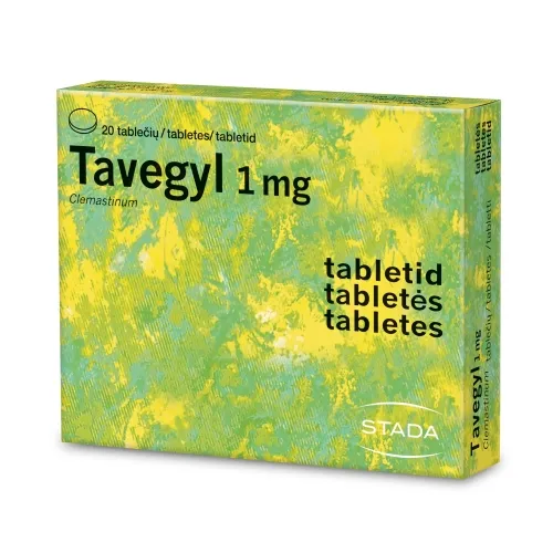 Product image of TAVEGYL TBL 1MG N20