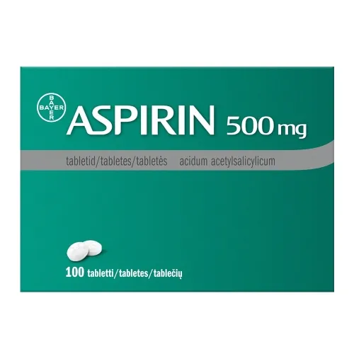Product image of ASPIRIN TBL 500MG N100