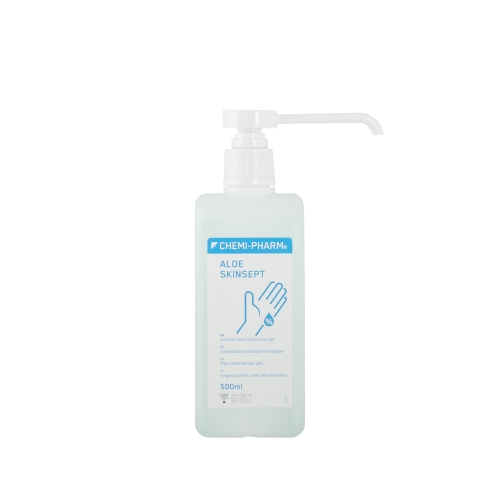 Product image of CHEMIPHARM ALOE SKINSEPT GEEL KÄTELE 500ML