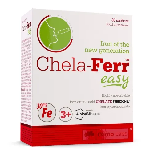 Product image of OLIMPLABS CHELA-FERR EASY SUUS SULAV PULBER 30MG N30