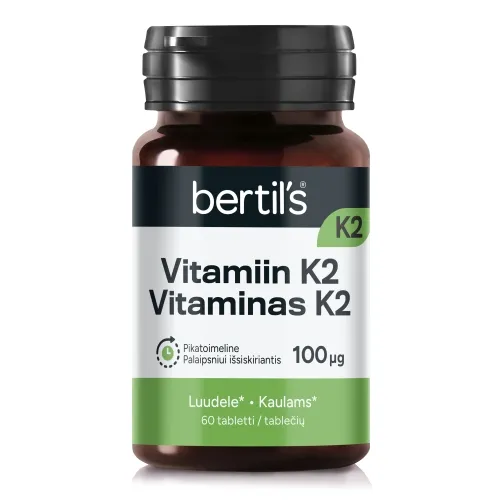 Product image of BERTILS VITAMIIN K2 100 MCG N60