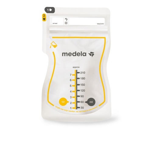 Product image of MEDELA BF RINNAPIIMA SÄILITUSKOTID 210ML N25