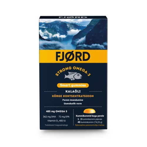 Product image of FJORD STRONG KALAÕLI OMEGA-3 KUMMIKOMMID N45