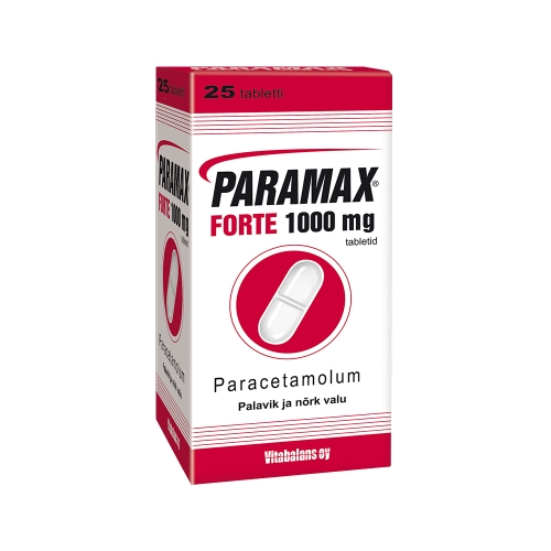 Product image of PARAMAX FORTE TBL 1000MG N25