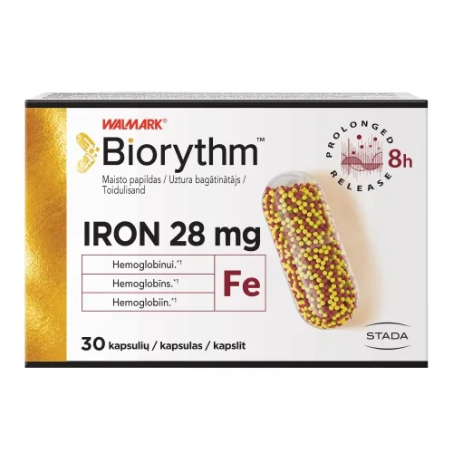 WALMARK BIORYTHM RAUD KAPSLID N30