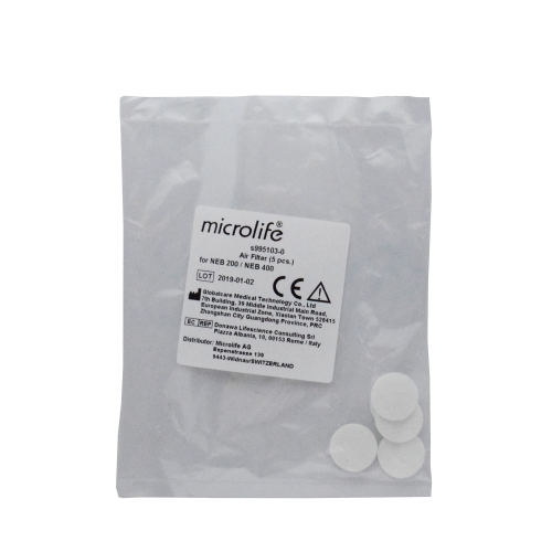 Product image of NEBULISAATORI NEB FILTRID N5 S995103-0 (NEB PRO/200/400)