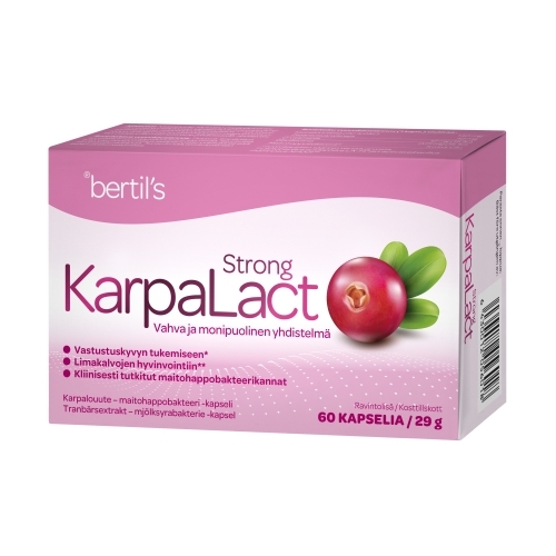 Product image of BERTILS KARPALACT STRONG KAPSLID N60