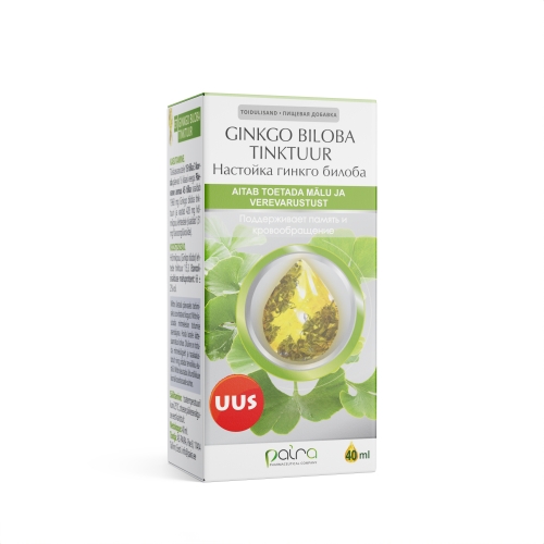 Product image of GINKGO BILOBA TINKTUUR 40ML